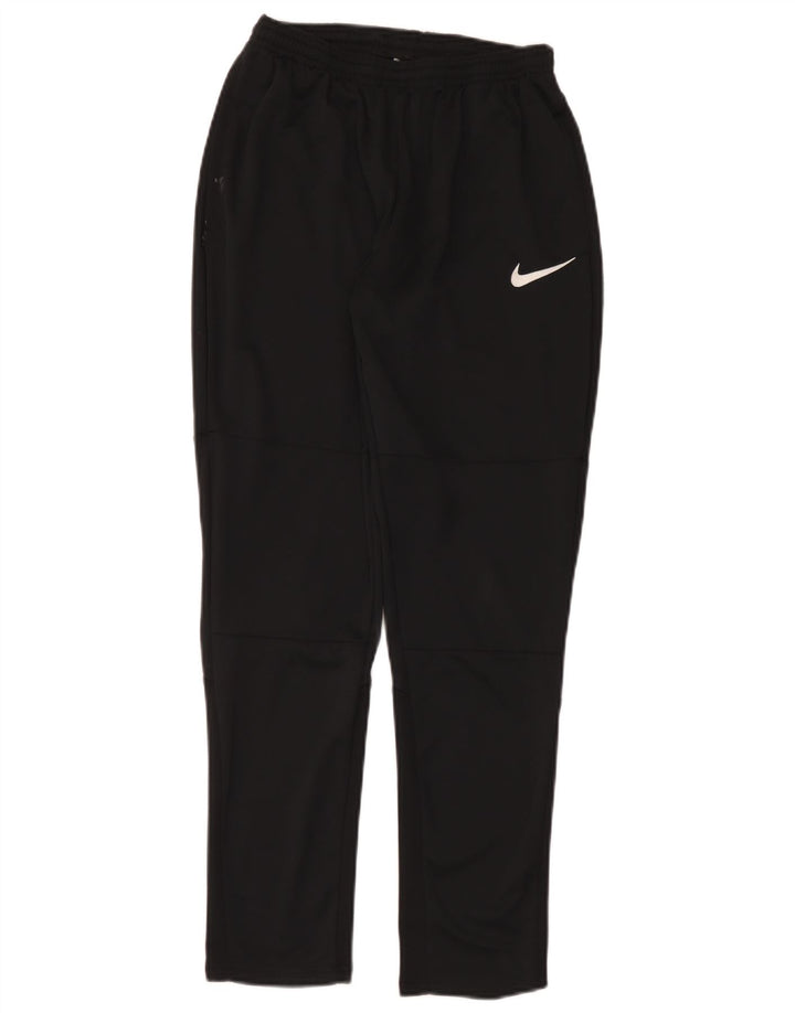Pantaloni da tuta Nike Dri Fit da uomo piccoli in poliestere nero