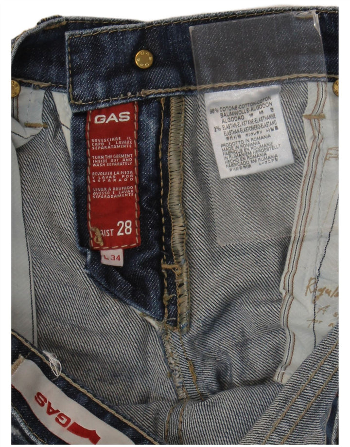 Gas Dame Bootcut Jeans W28 L29 Blå Bomuld
