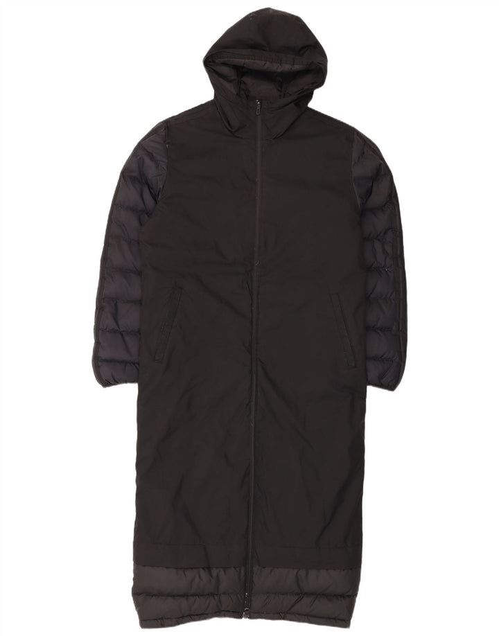 ADIDAS Herre hættepolstret frakke UK 38 Medium Black