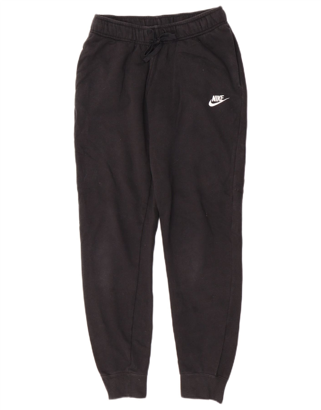 Nike Mens Tracksuit Trousers Joggers Small Black Cotton