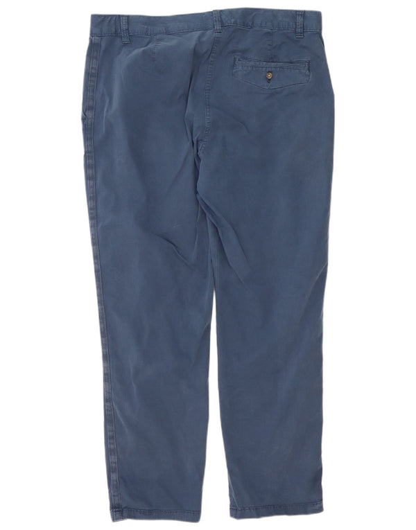 Pantaloni chino da donna Marks & Spencer UK 16 Large W36 L28 Blu navy
