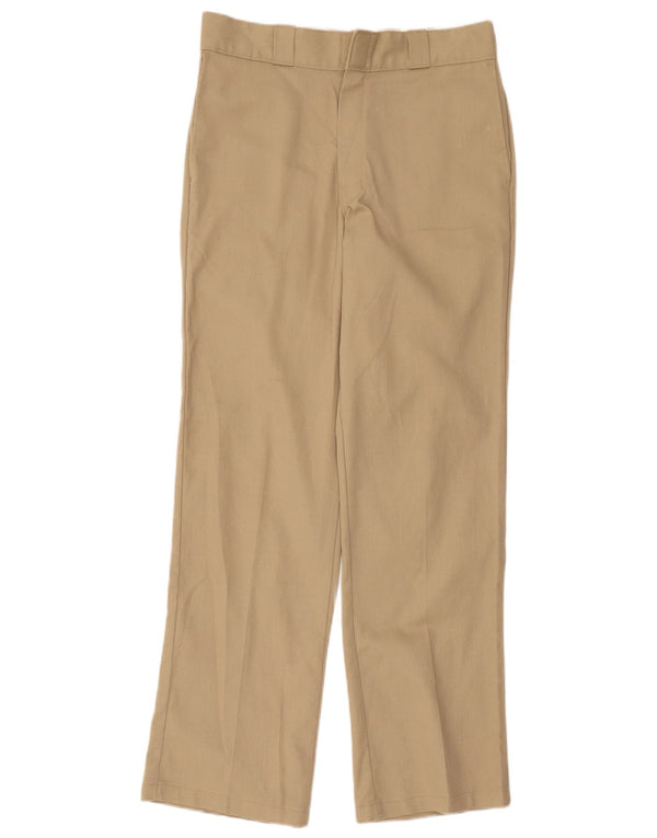 Calças Chino Dickies Mens 874 Straight W32 L32 Poliéster Bege