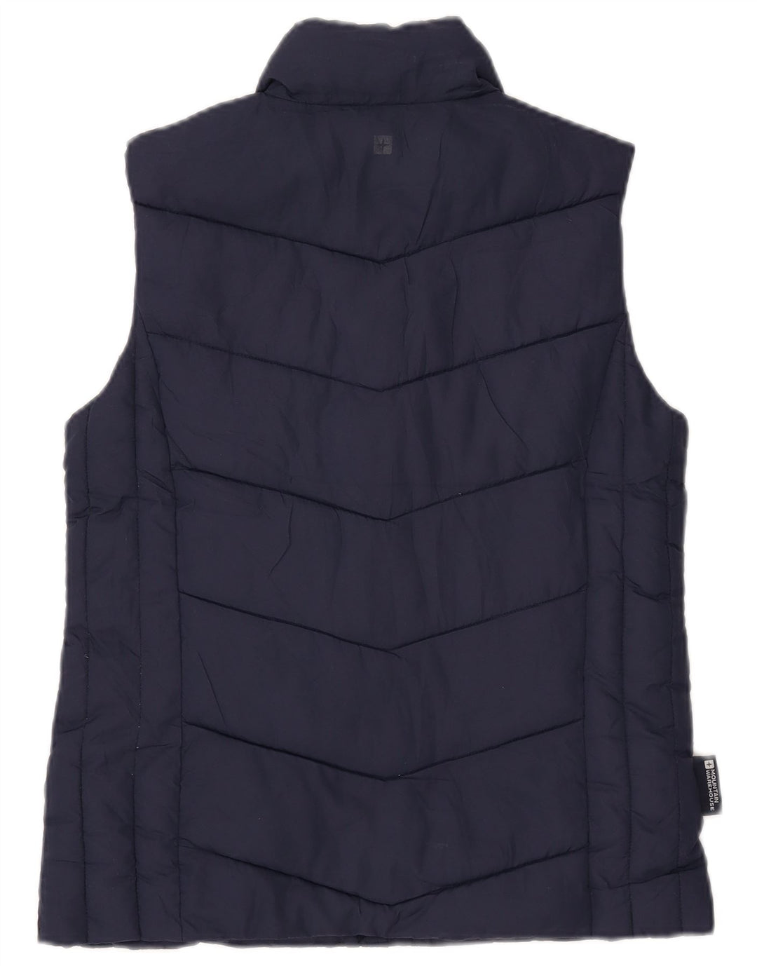 Mountain Warehouse Womens Polstret Gilet UK 10 Small Navy Blue Polyester