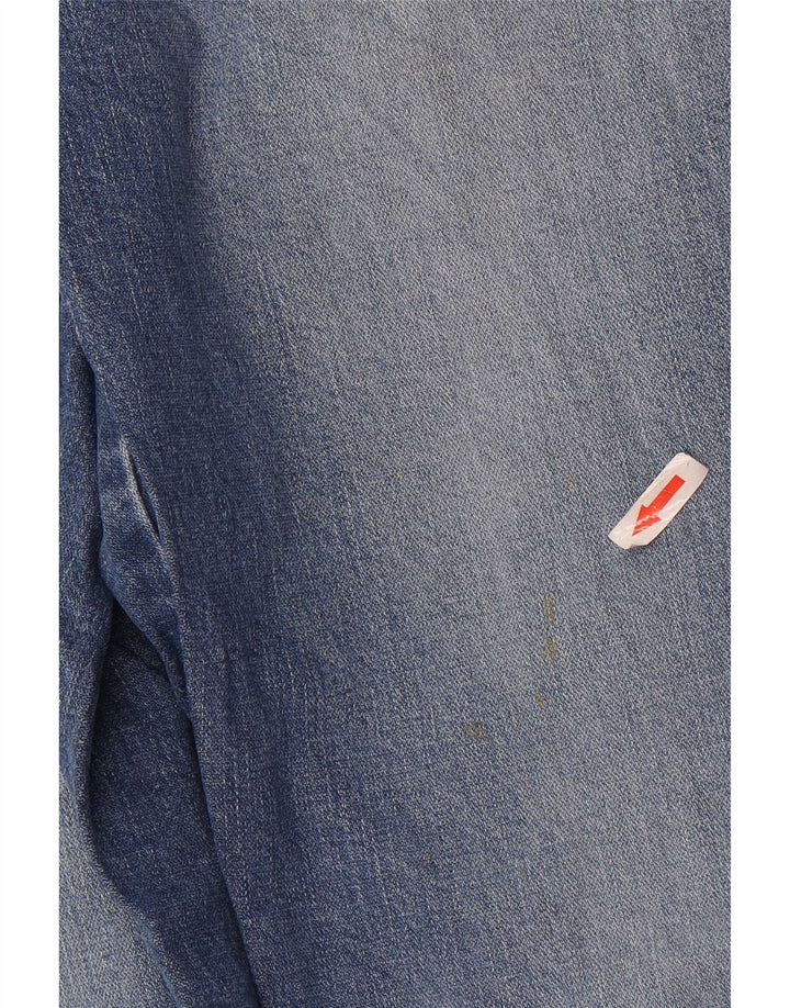 Wrangler Mens Texas Slim Jeans W36 L32 Blue Cotton