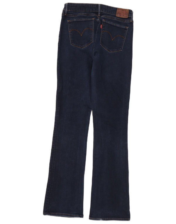 Jeans Levi's 715 Bootcut da donna W30 L32 in cotone blu navy