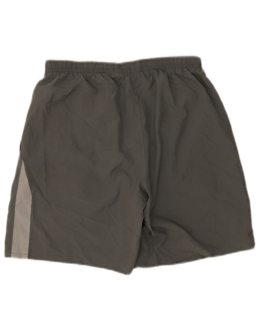 Nike Herren Dri Fit Sportshorts, klein, graues Farbblock-Polyester