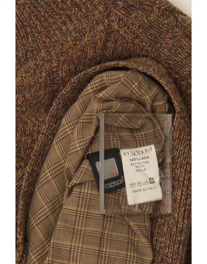 Jeckerson Herre Cardigan Sweater Stor Brun
