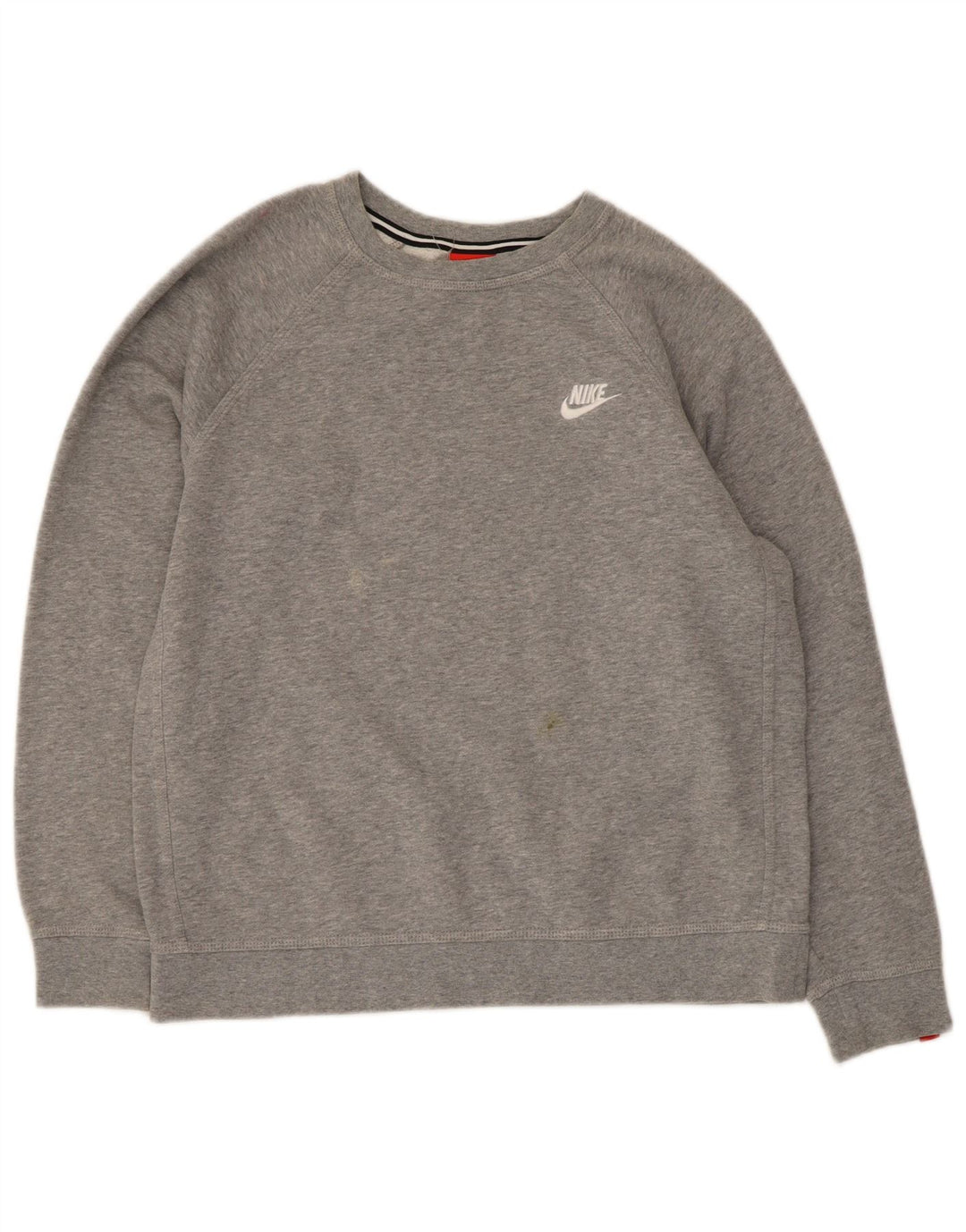 Nike Sweat-Shirt Garçon 13-14 Ans XL Gris Coton