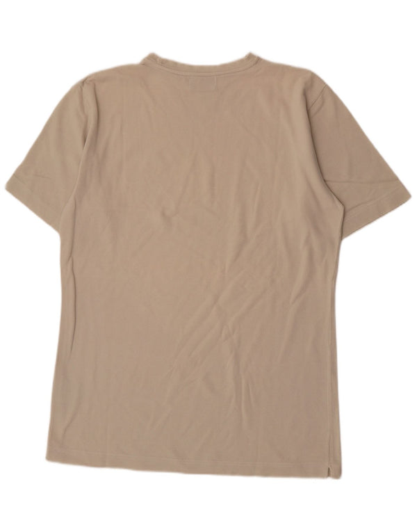 KAPPA Mens T-Shirt Top XL Beige Cotton