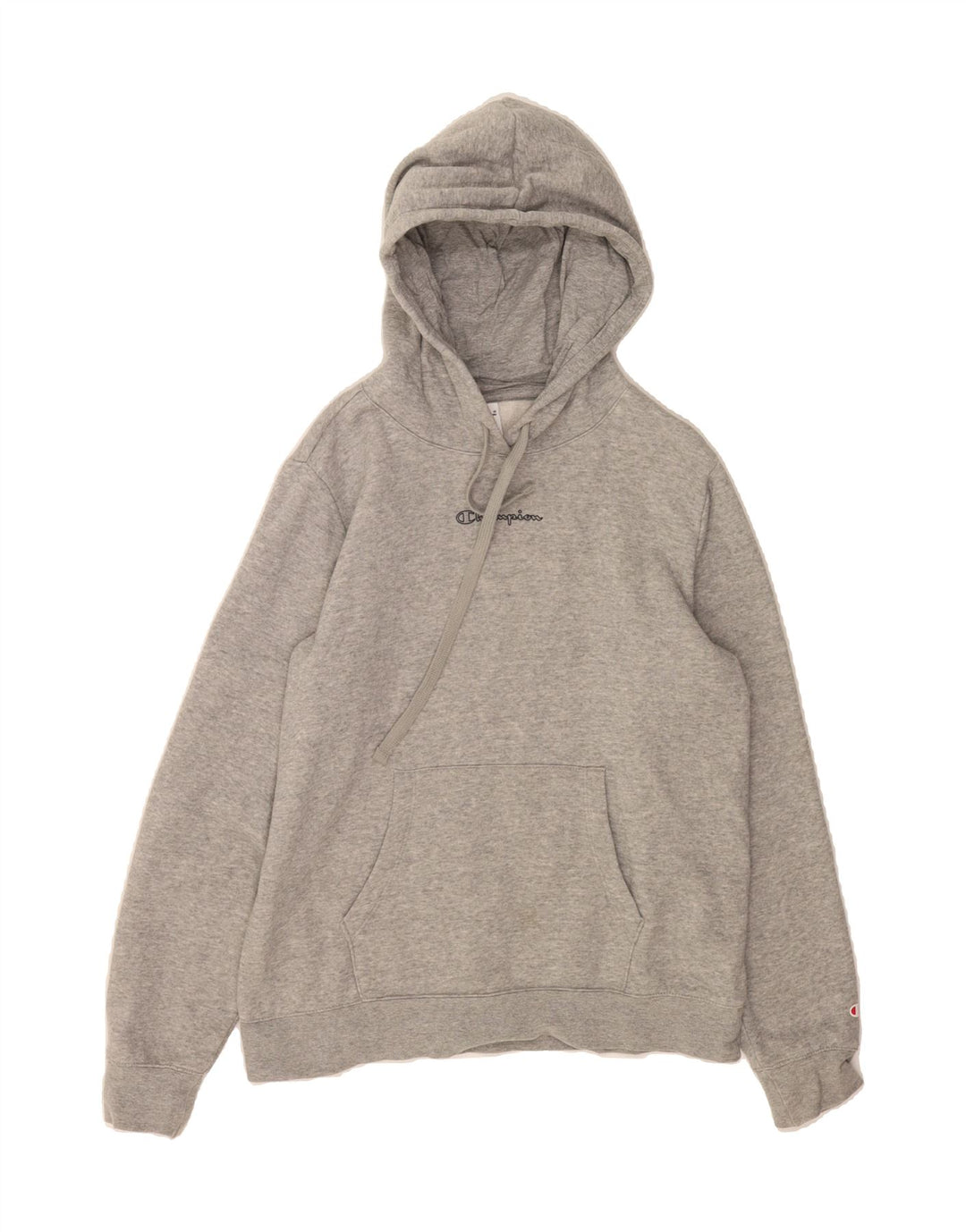 CHAMPION Womens Hoodie Jumper UK 16 Large Grey Cotton Vintage Champion and Second-Hand Champion from Messina Hembry 