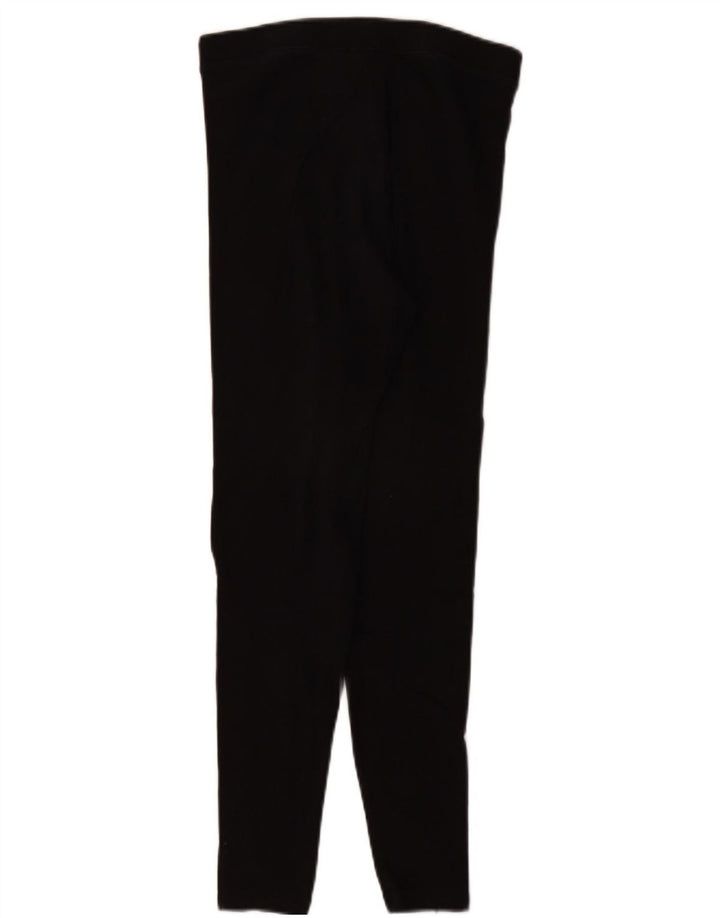 Marks & Spencer Womens Leggings UK 8 Small Black Bomuld