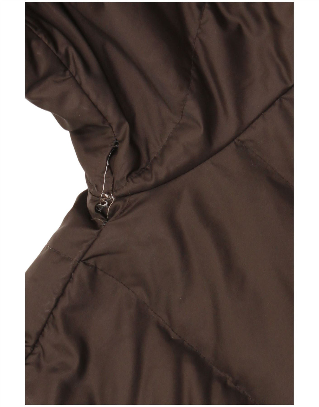 Alberto Aspesi Womens Padded Jacket UK 16 Large Brown Nylon