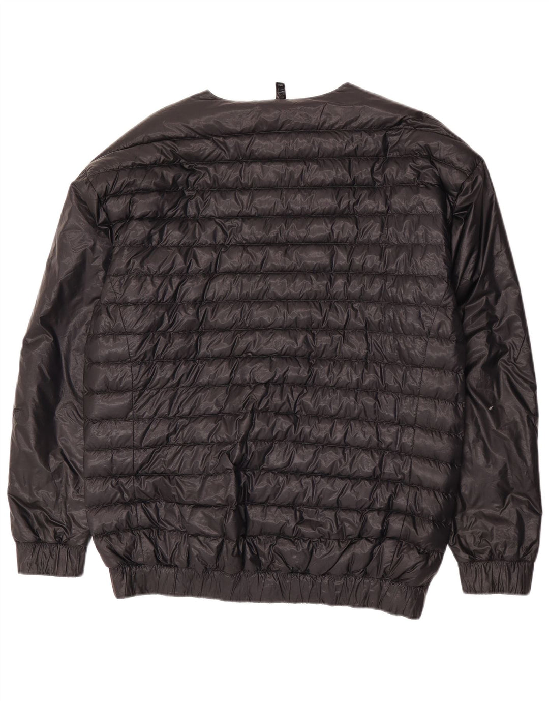 Adidas Chaqueta acolchada para hombre UK 38 Medium Black Nylon