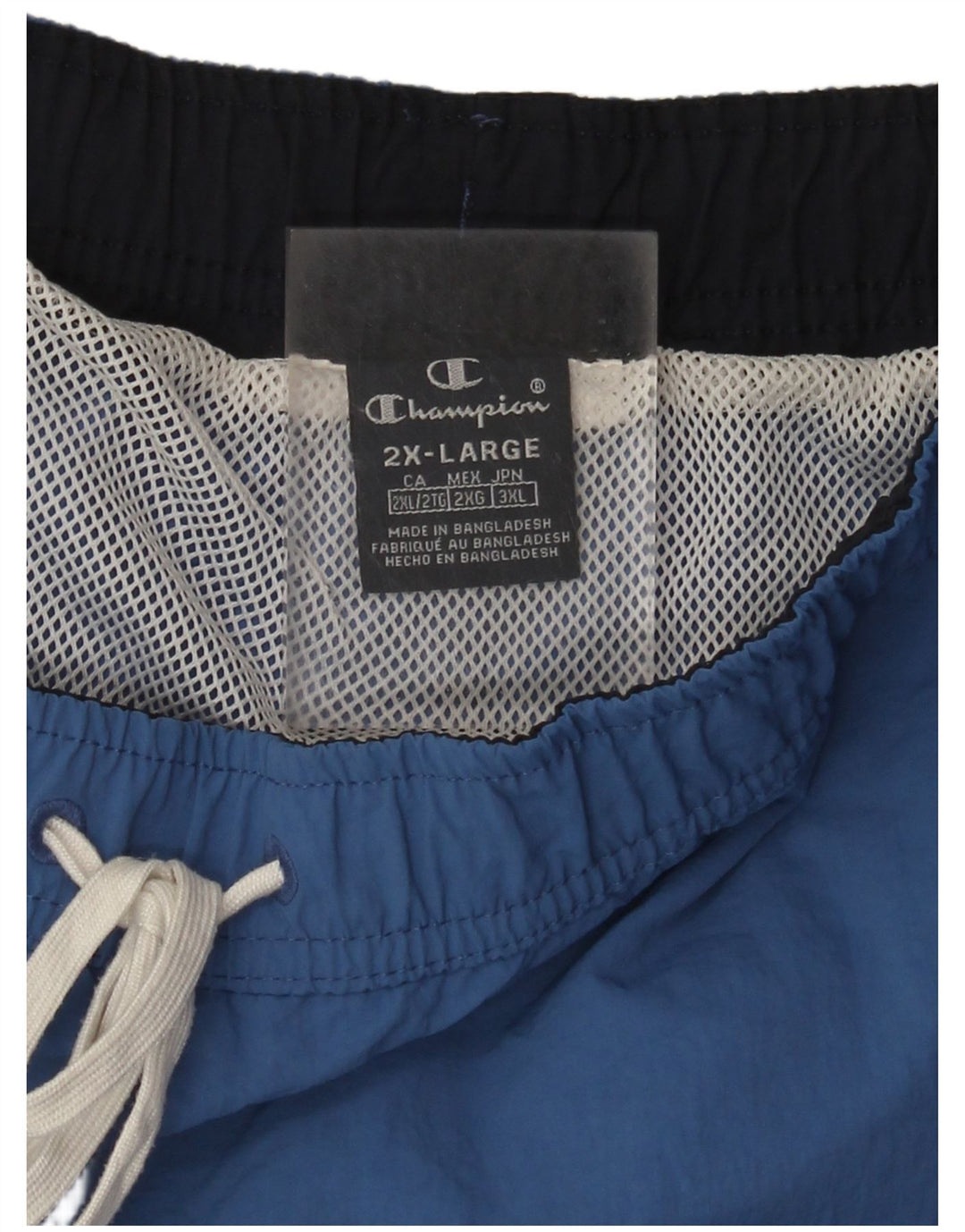 Champion Mens Graphic Swimming Shorts 2XL  Blue
