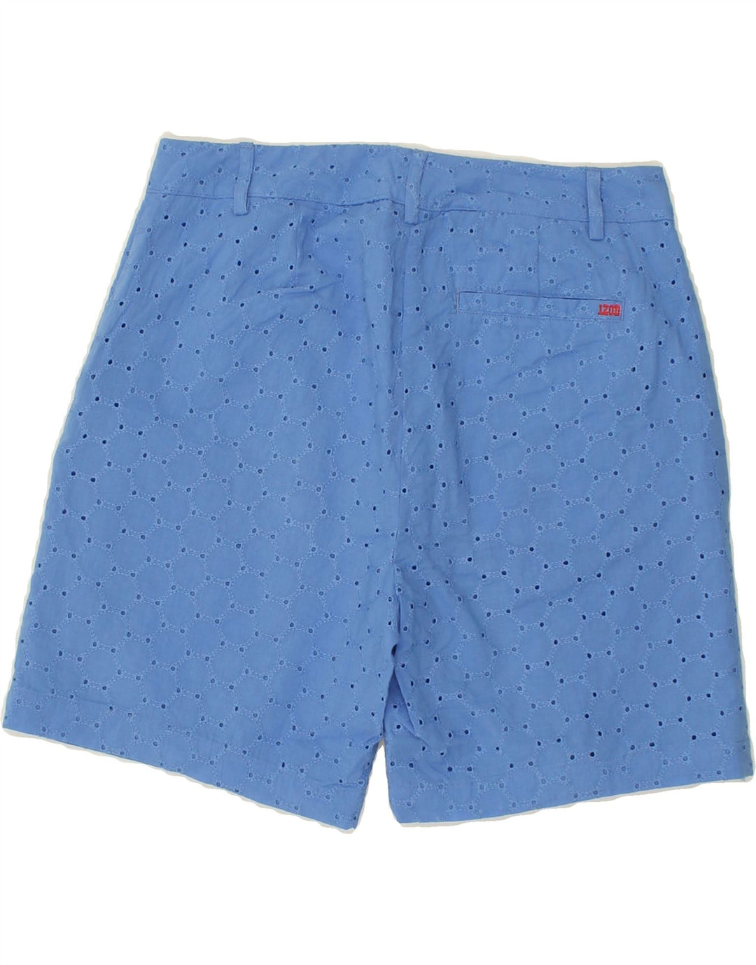 IZOD Womens Chino Shorts US 4 Small W30 Blue Cotton Vintage Izod and Second-Hand Izod from Messina Hembry 