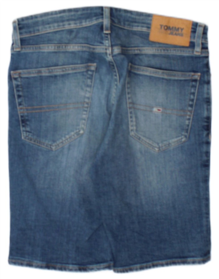Tommy Hilfiger Mens Denim Shorts W29 Small Blue Cotton