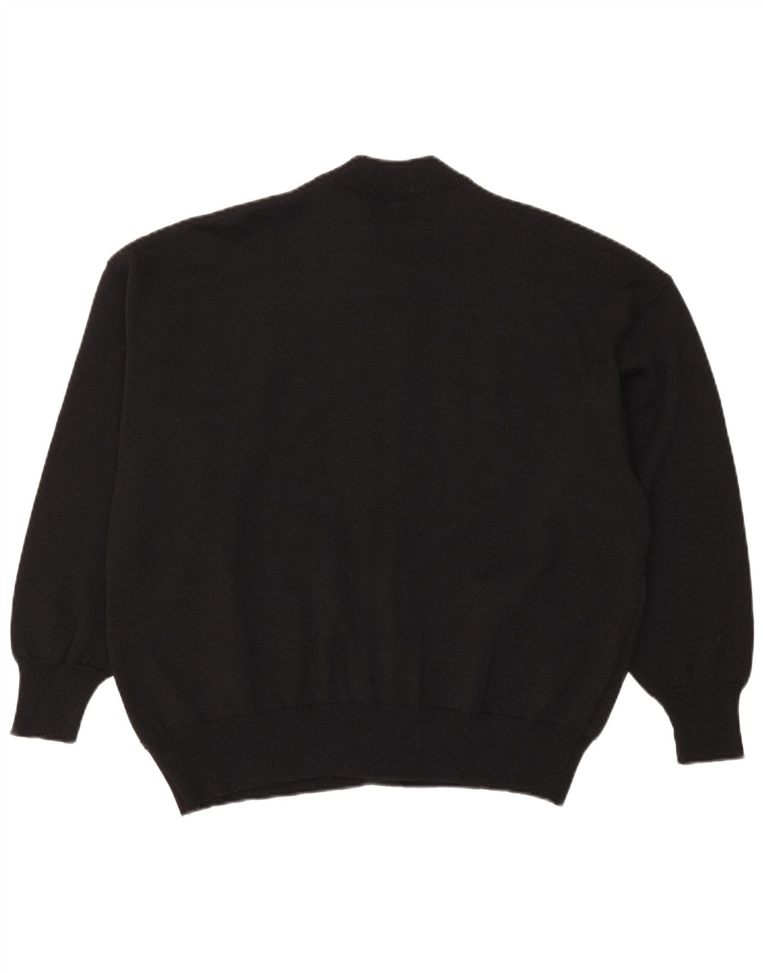 Strickmoden Damen Strickjacke Pullover EU 50 2XL Schwarz Polyacryl