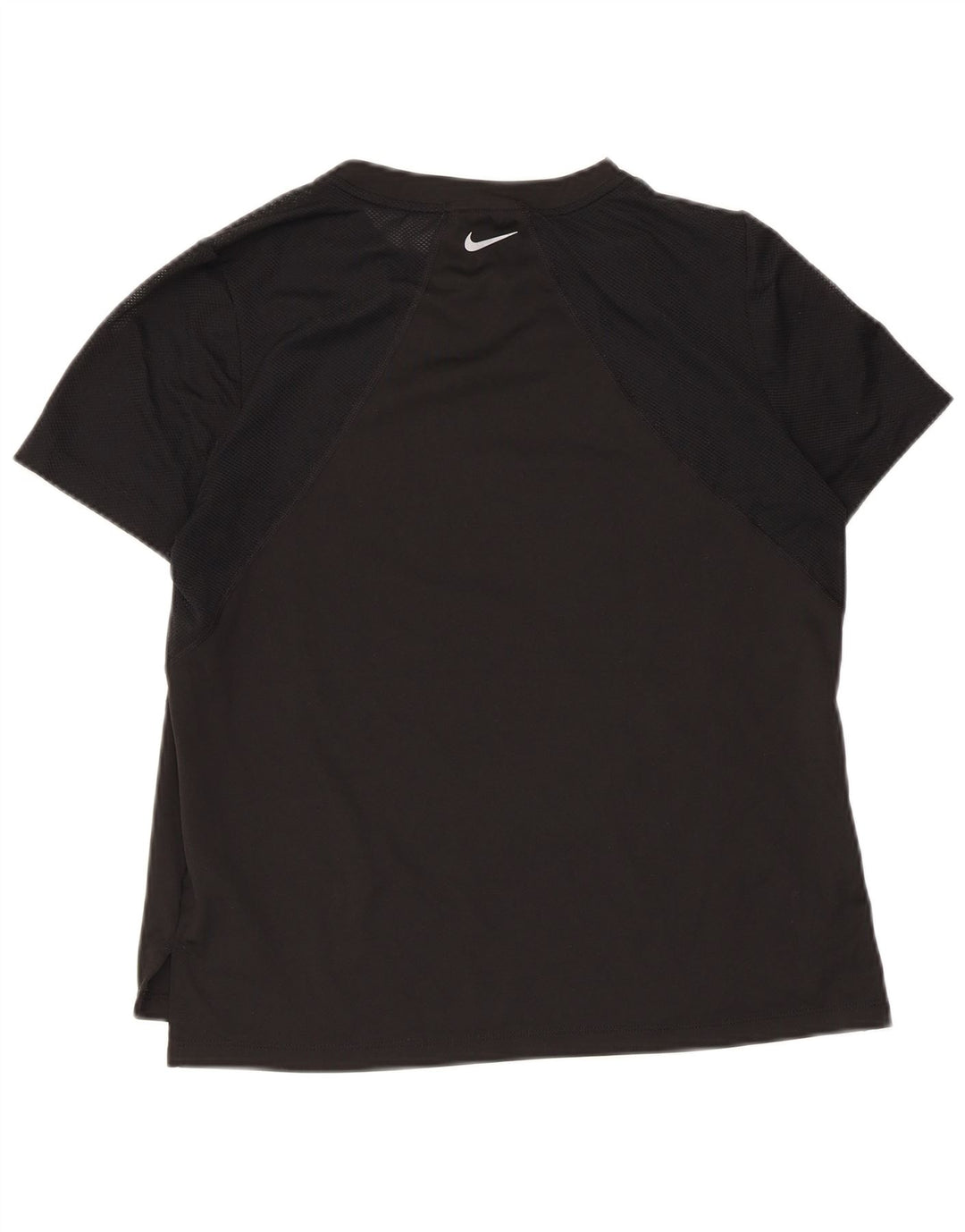 Nike T-Shirt Top UK 12 Medium Sort Polyester