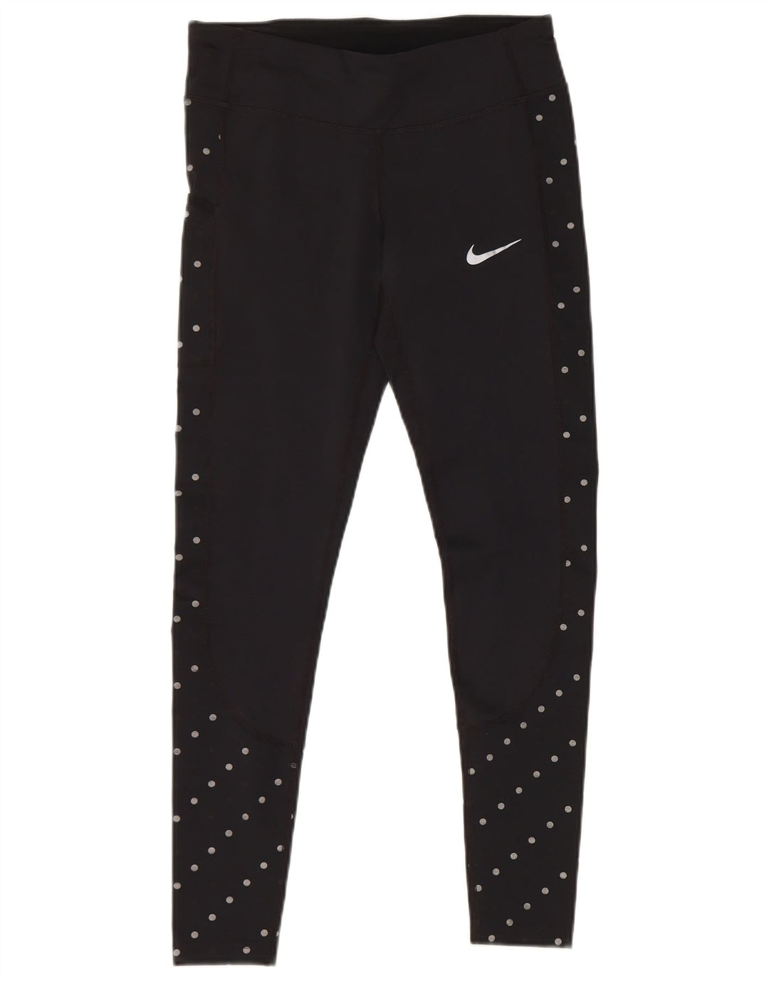 Leggings Nike Dri Fit pentru femei UK 10 Poliester cu buline negru mici