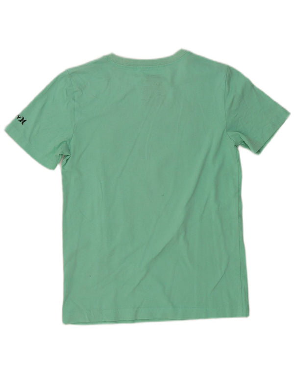Μπλουζάκι Hurley Boys Graphic T-Shirt 10-11 ετών μεσαίο πράσινο βαμβακερό