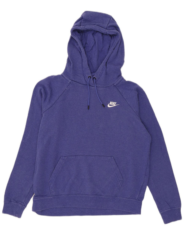 Nike Dame Hættetrøje UK 14 Medium Lilla Bomuld