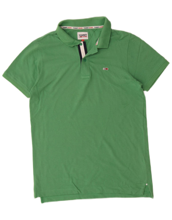 Tommy Hilfiger Herre poloshirt Medium Grøn Bomuld