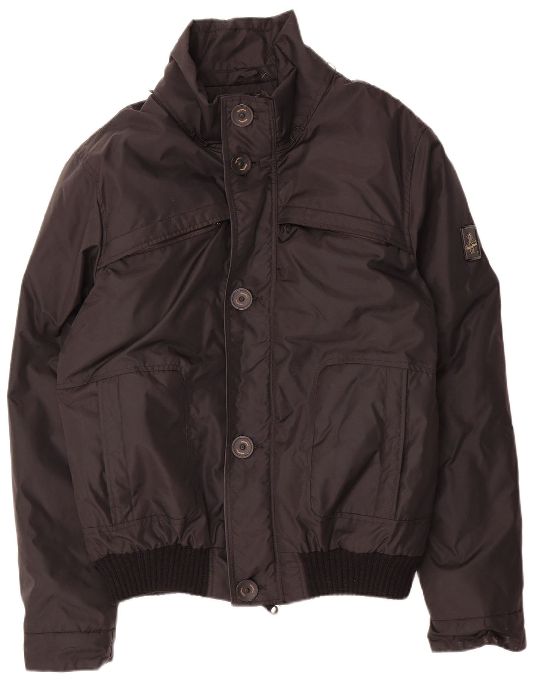Refrigiwear Chaqueta bomber acolchada para hombre UK 40 Large Nylon negro