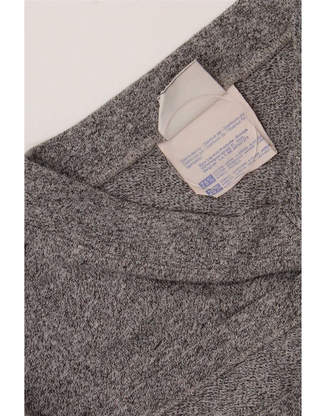 Champion Herre T-shirt Top Medium Grey Flecked Bomuld