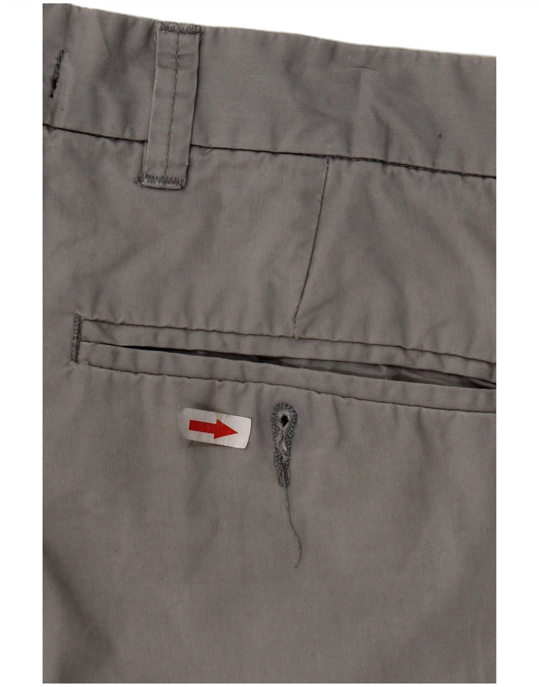 French Connection Herren-Chinoshorts, W34, Größe L, Grau, Baumwolle