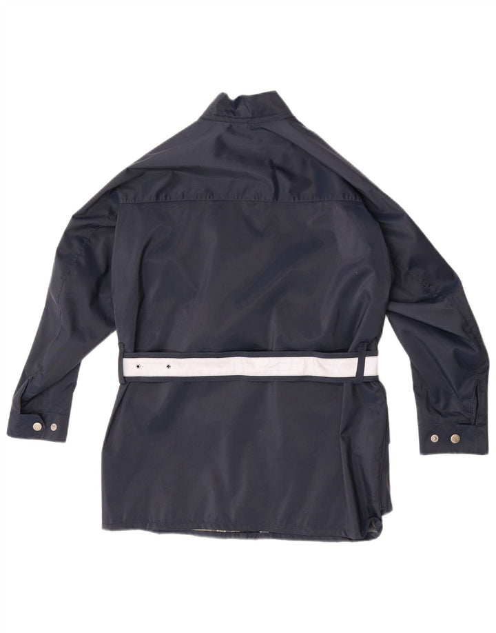 Belstaff Boys Motorstyle Racer Jacket 9-10 Years Navy Blue Nylon
