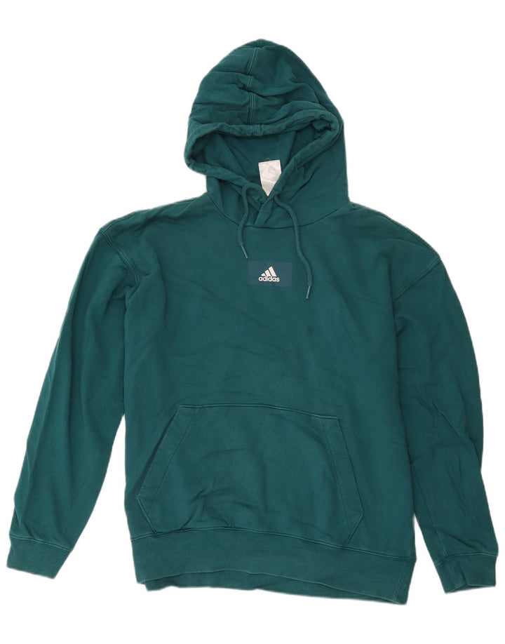 Adidas Herre hættetrøje Jumper Medium Grøn Bomuld