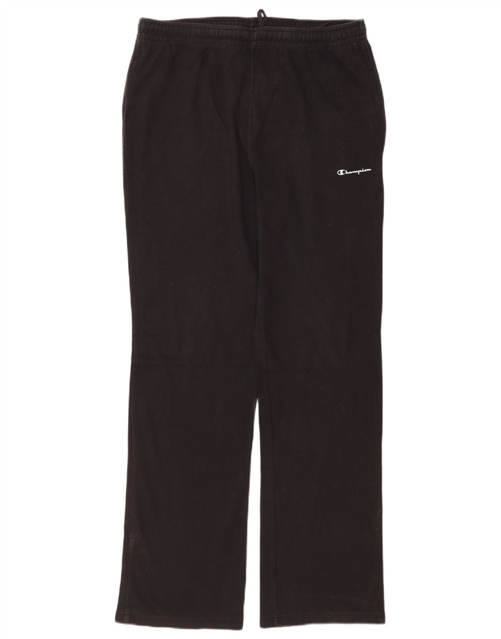 Champion Mens Tracksuit Trousers XL  Black Cotton