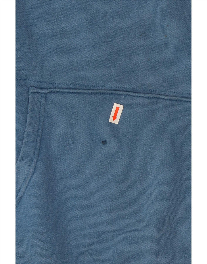Levi's Mens Graphic Hoodie Jumper Large Blue Cotton