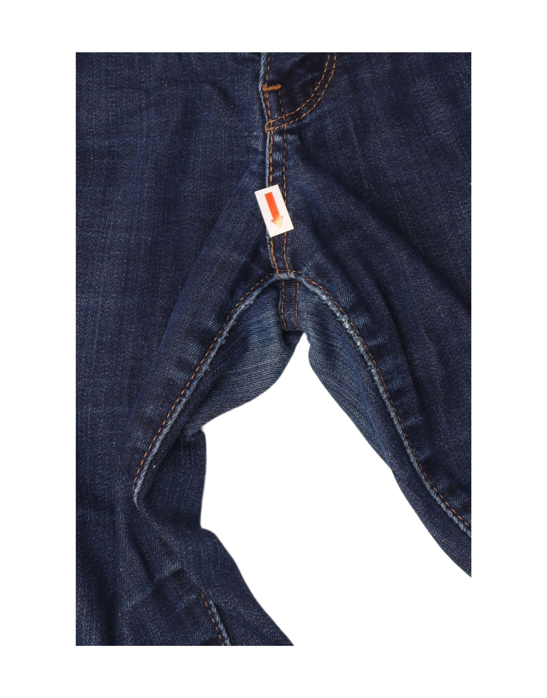 LEVI'S Womens 712 Slim Jeans W29 L32 Navy Blue Cotton Vintage Levi's and Second-Hand Levi's from Messina Hembry 