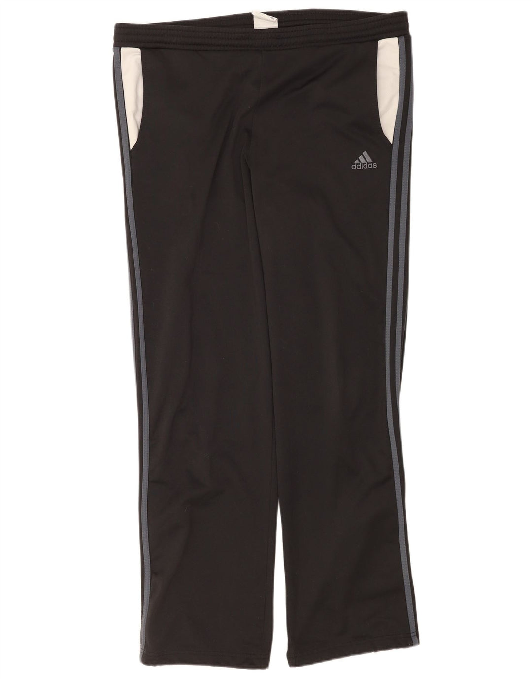 Adidas Pantalon de survêtement pour homme UK 38/40 Medium Noir Polyester
