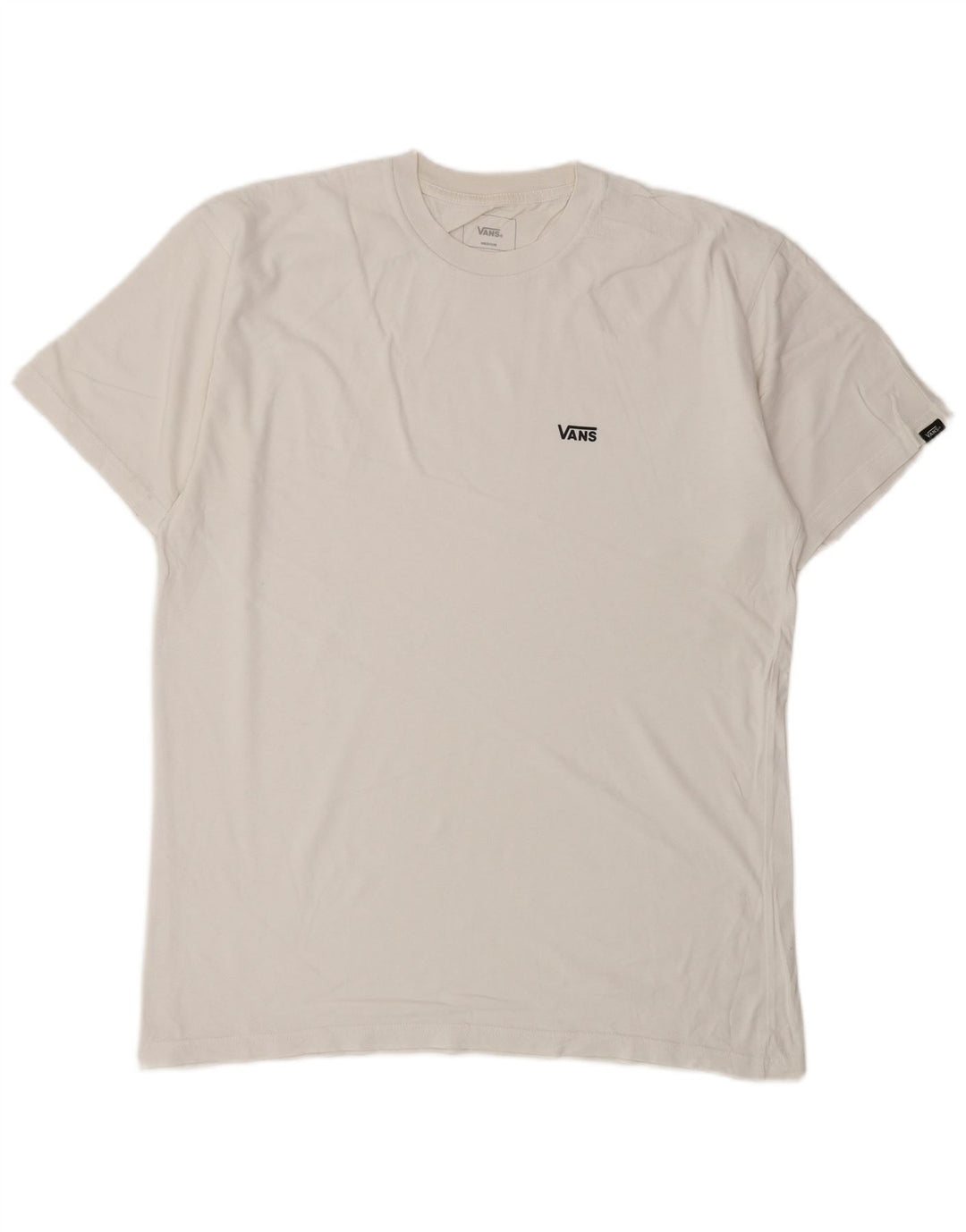 Maglietta da uomo Vans Classic Fit in cotone bianco medio