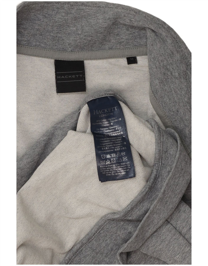 Giacca da ginnastica da uomo Hackett in cotone grigio medio