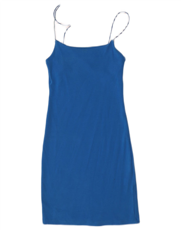 Zara Dame Sundress UK 12 Medium Blue
