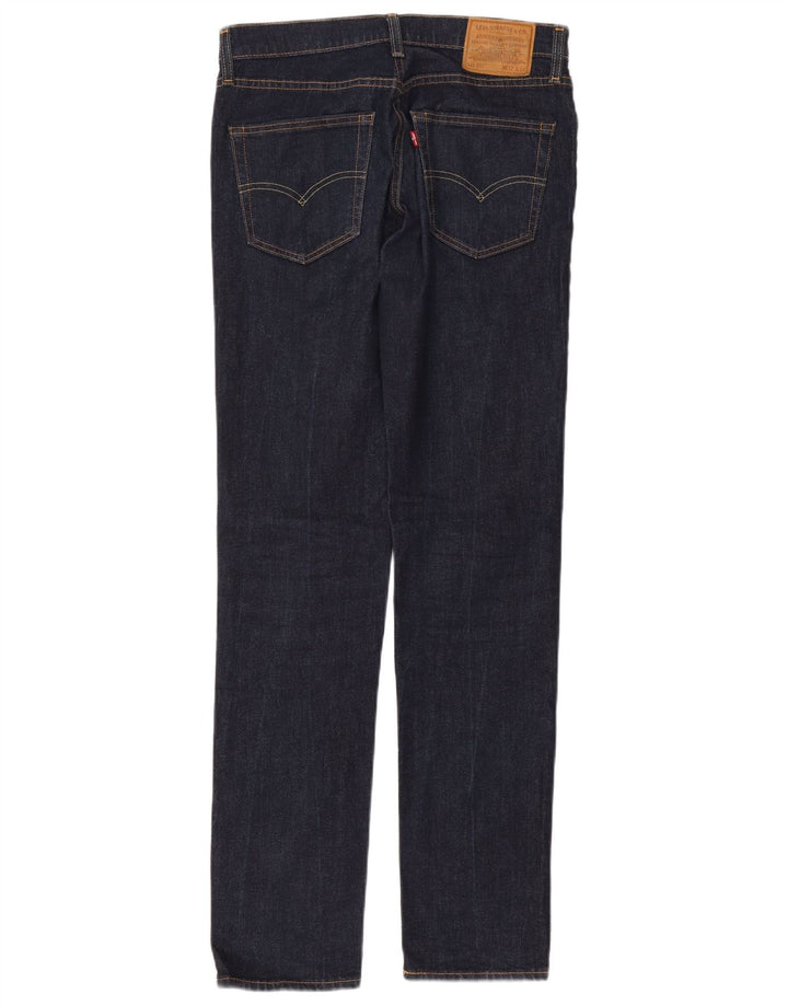 Levi's Mens 511 Slim Jeans W32 L34 Navy Blue Cotton