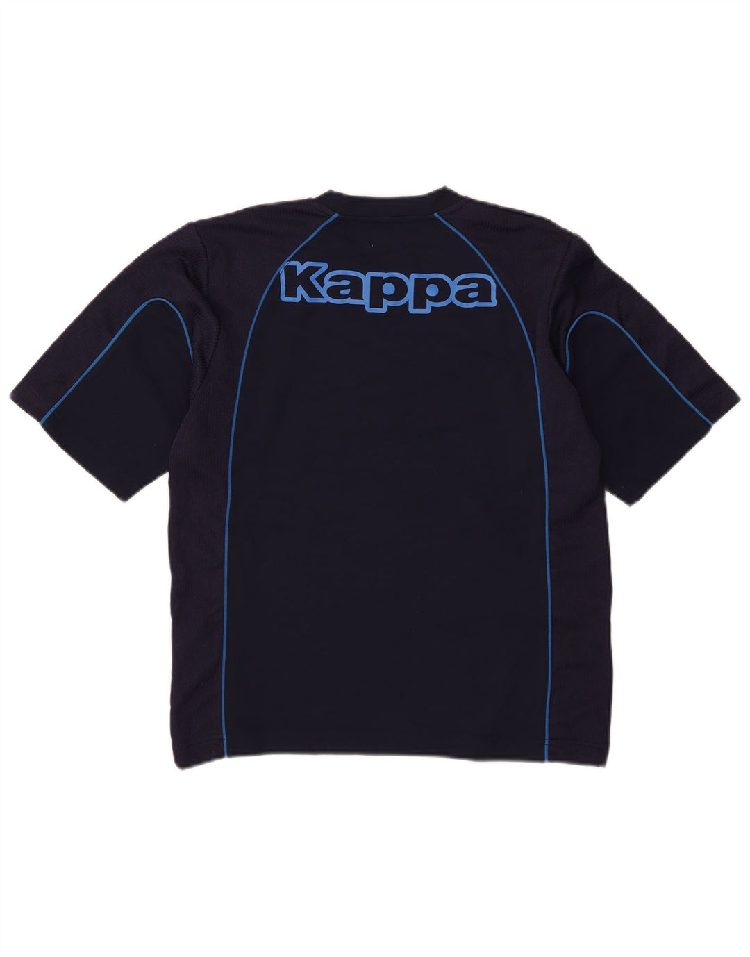Kappa T-Shirt Graphique Homme Petit Bleu Marine Polyester
