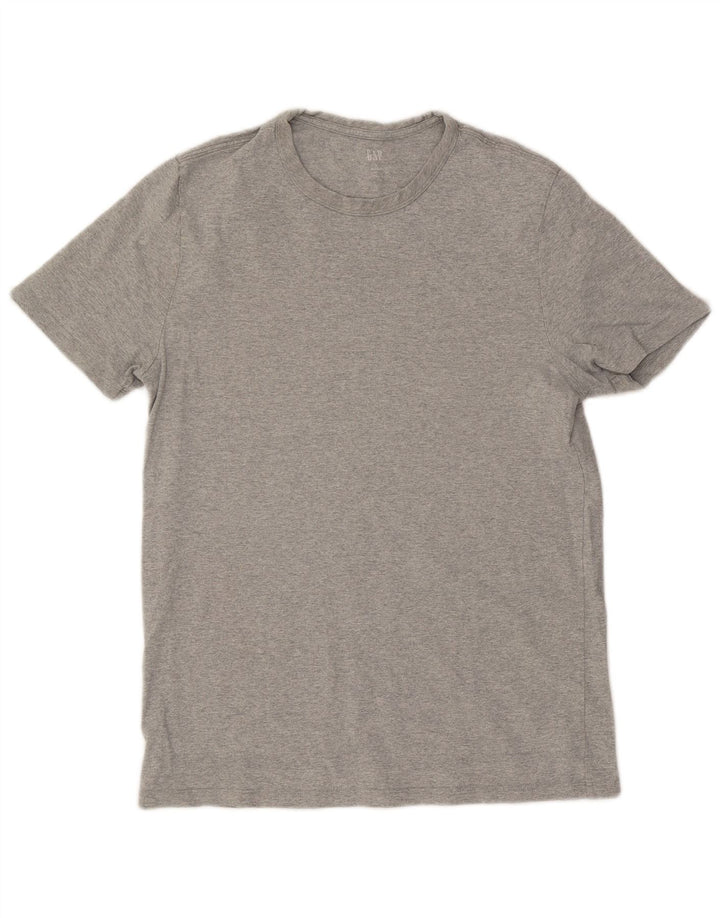 Gap T-Shirt Homme Haut Large Gris Moucheté Coton