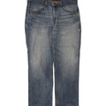 WRANGLER Mens Ace Straight Jeans W34 L34 Blue Polyester Vintage Wrangler and Second-Hand Wrangler from Messina Hembry 