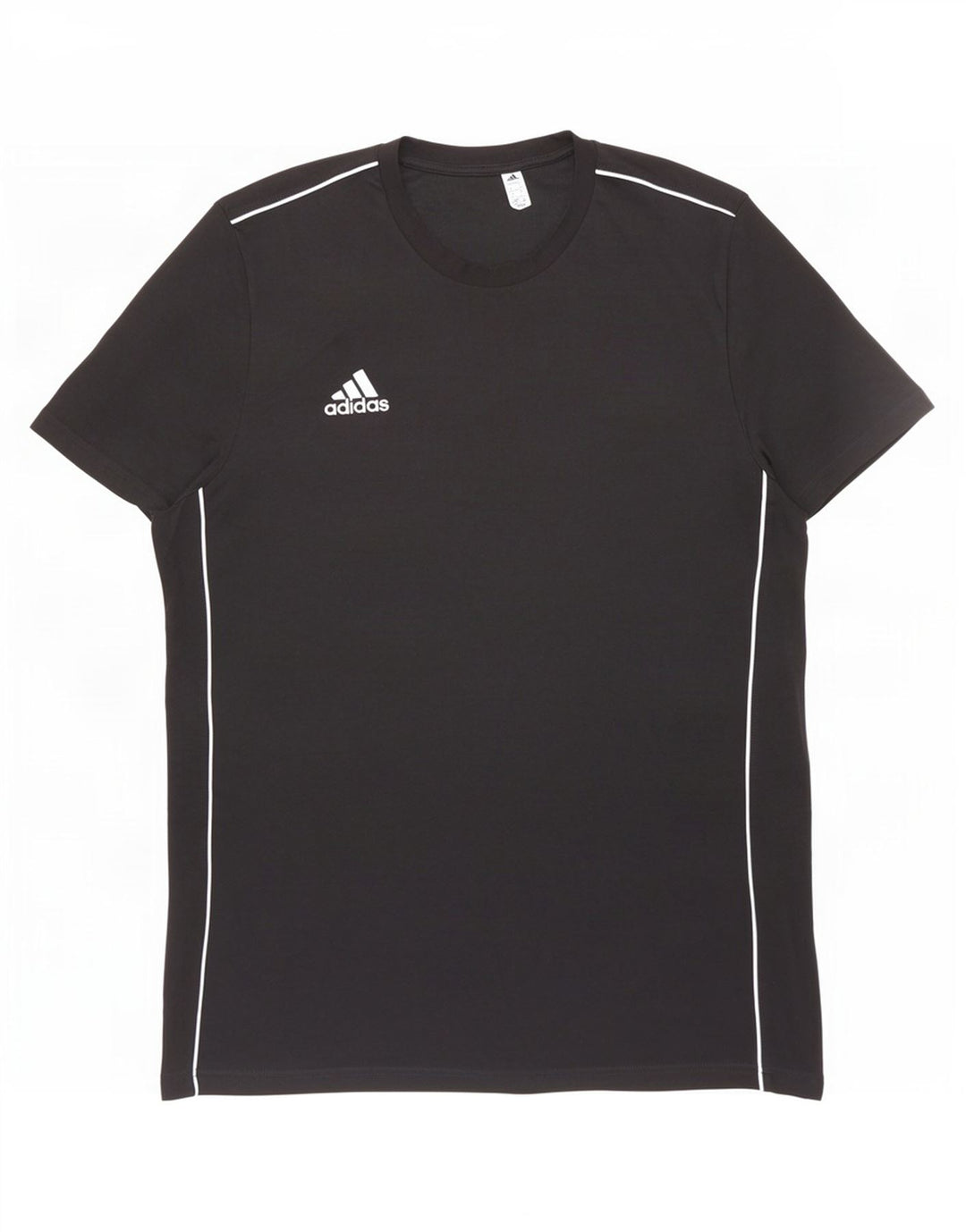 Adidas Męski T-shirt Top Duży Czarny Bawełniany