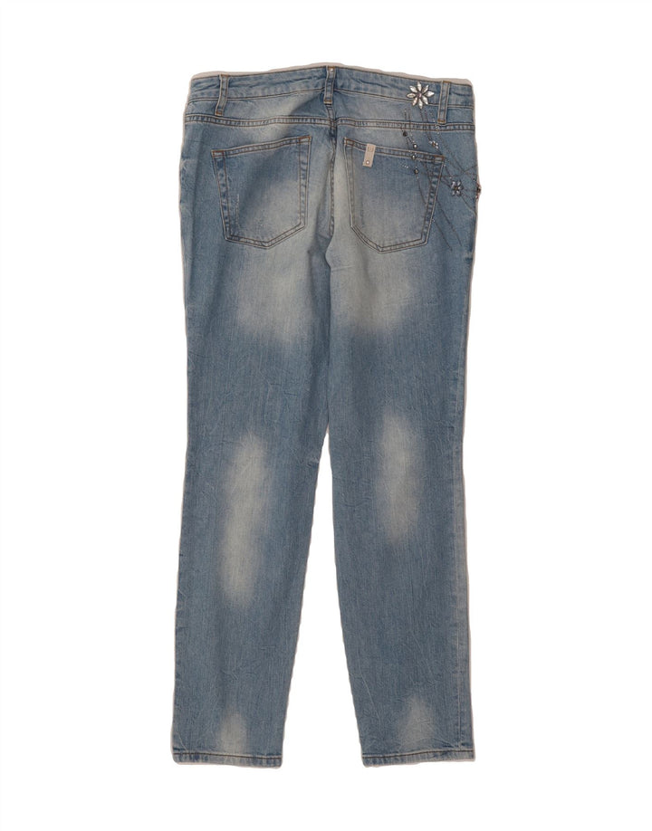 LIU JO Womens Distressed Slim Jeans W30 L28 Blue Cotton Vintage Liu Jo and Second-Hand Liu Jo from Messina Hembry 
