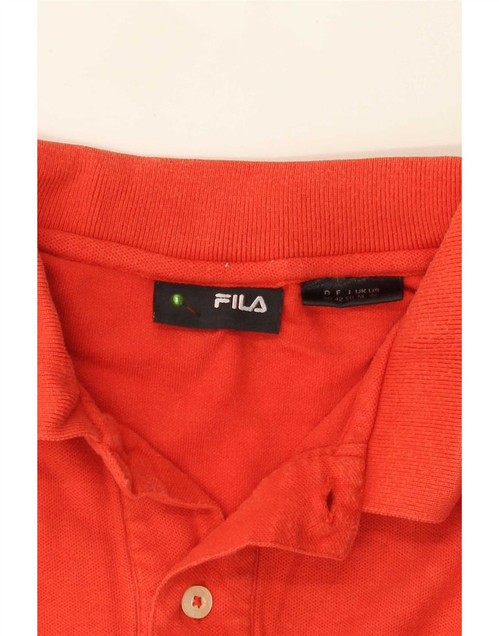 Polo Masculino Fila Médio Vermelho