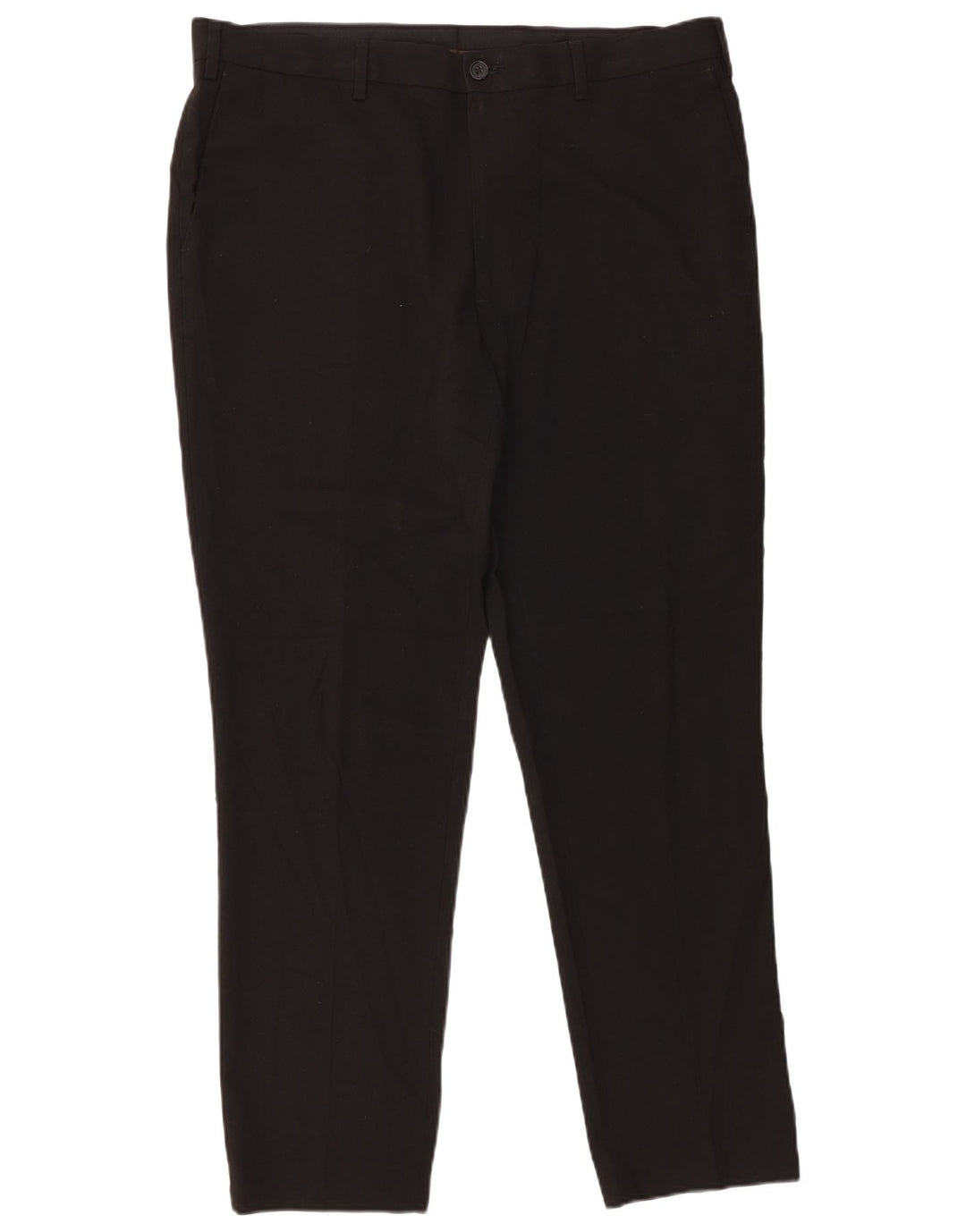 Marks & Spencer Herre Slim Chino Bukser W38 L31 Sort Polyester