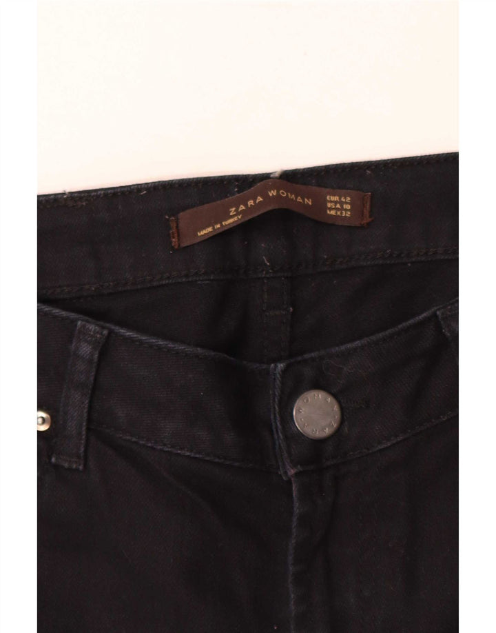 Zara Γυναικείο Slim Jeans EU 42 Large W32 L34 Μαύρο