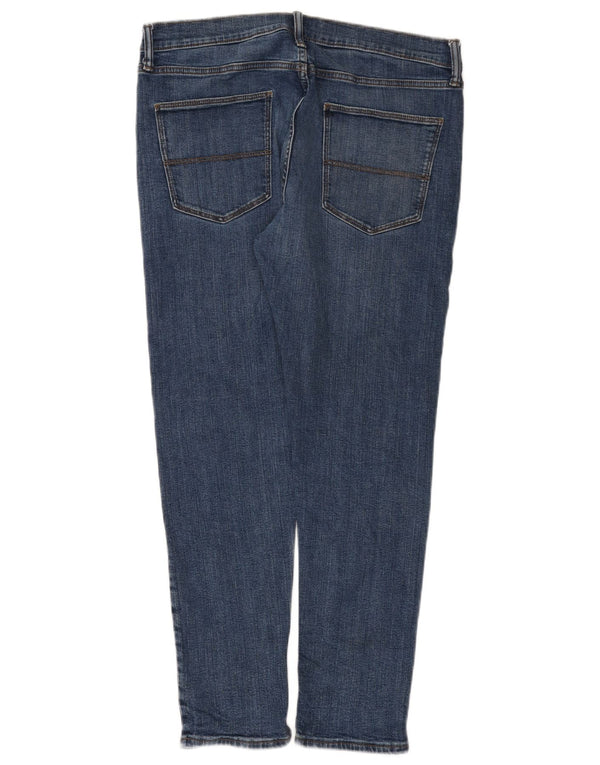 Marks & Spencer Mens Skinny Jeans W34 L29 kék pamut