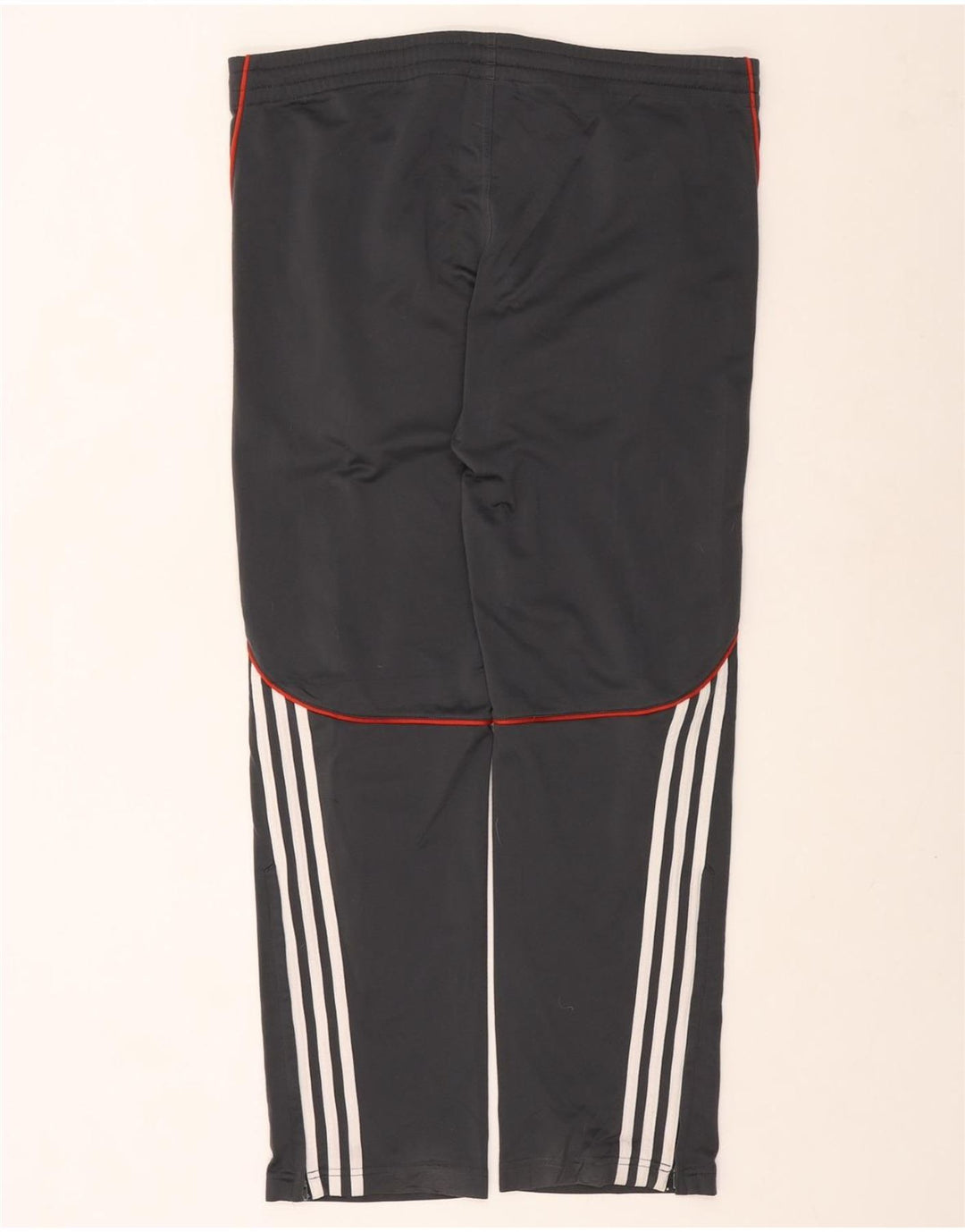 ADIDAS Mens Tracksuit Trousers Small  Grey Polyester