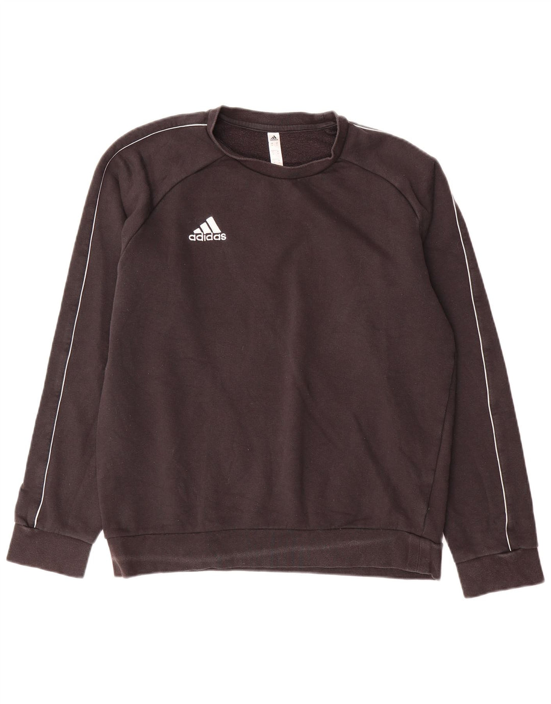 Adidas Mens Sweatshirt Jumper Medium Black Cotton